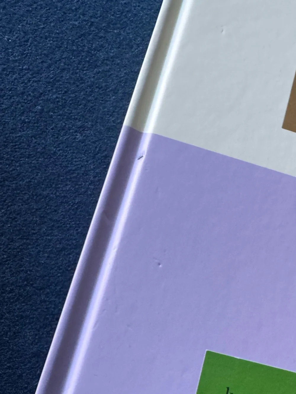 kate spade ♠️Lavender &Winter White Hardcover lined M Notebook w/matching ribbon